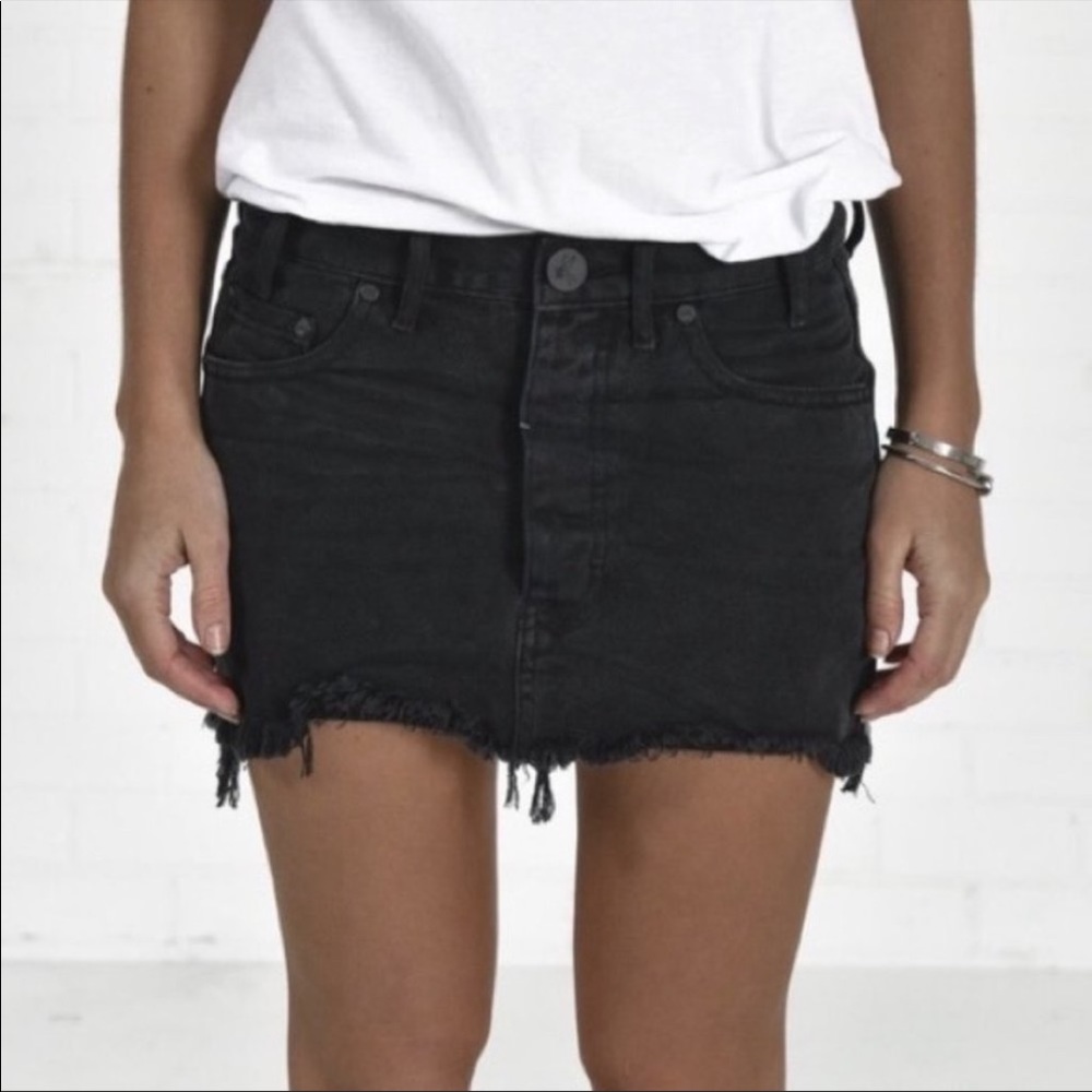 ONE TEASPOON JUNK YARD DEMIN SKIRT